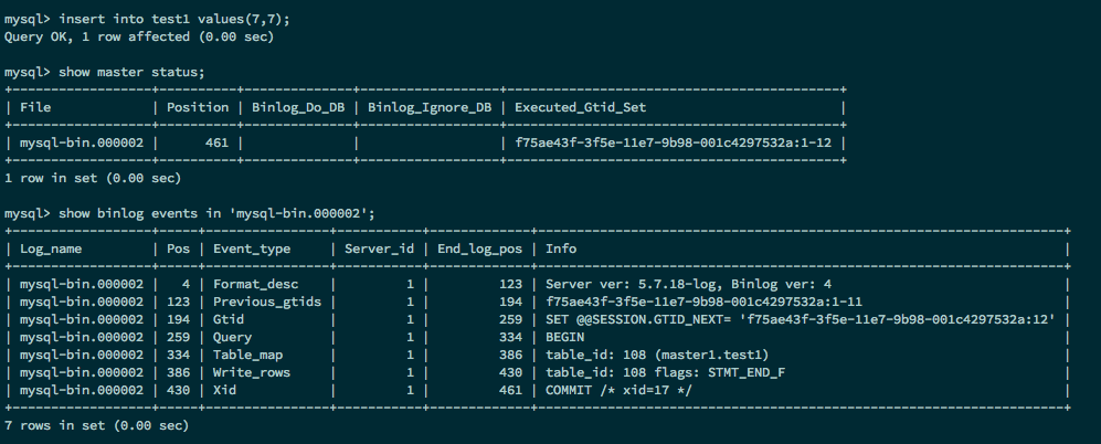 MySQL 5.7 基于 GTID 的主从复制实践 